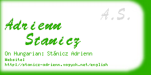 adrienn stanicz business card